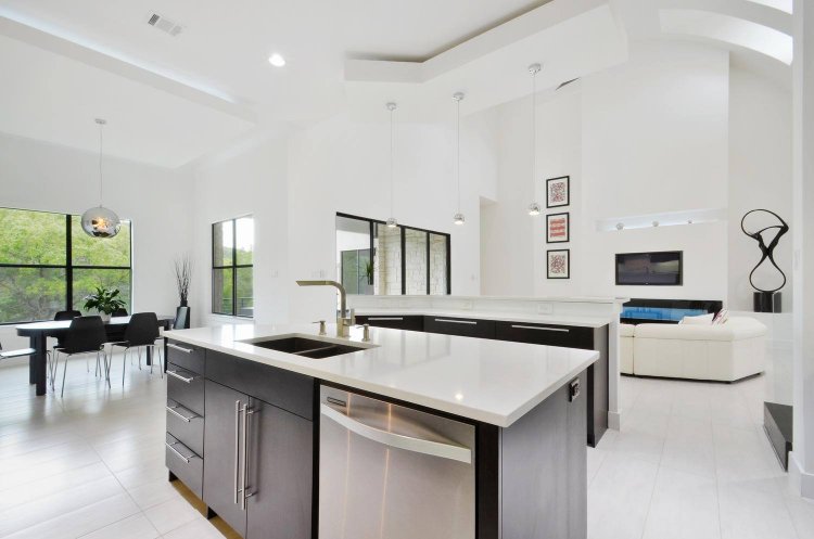 Kitchen, Great Room, Dining
